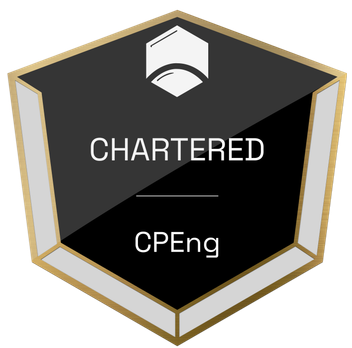 Chartered Professional Engineer Badge